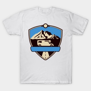 Mountains, Adventure, Travel, Camping T-Shirt